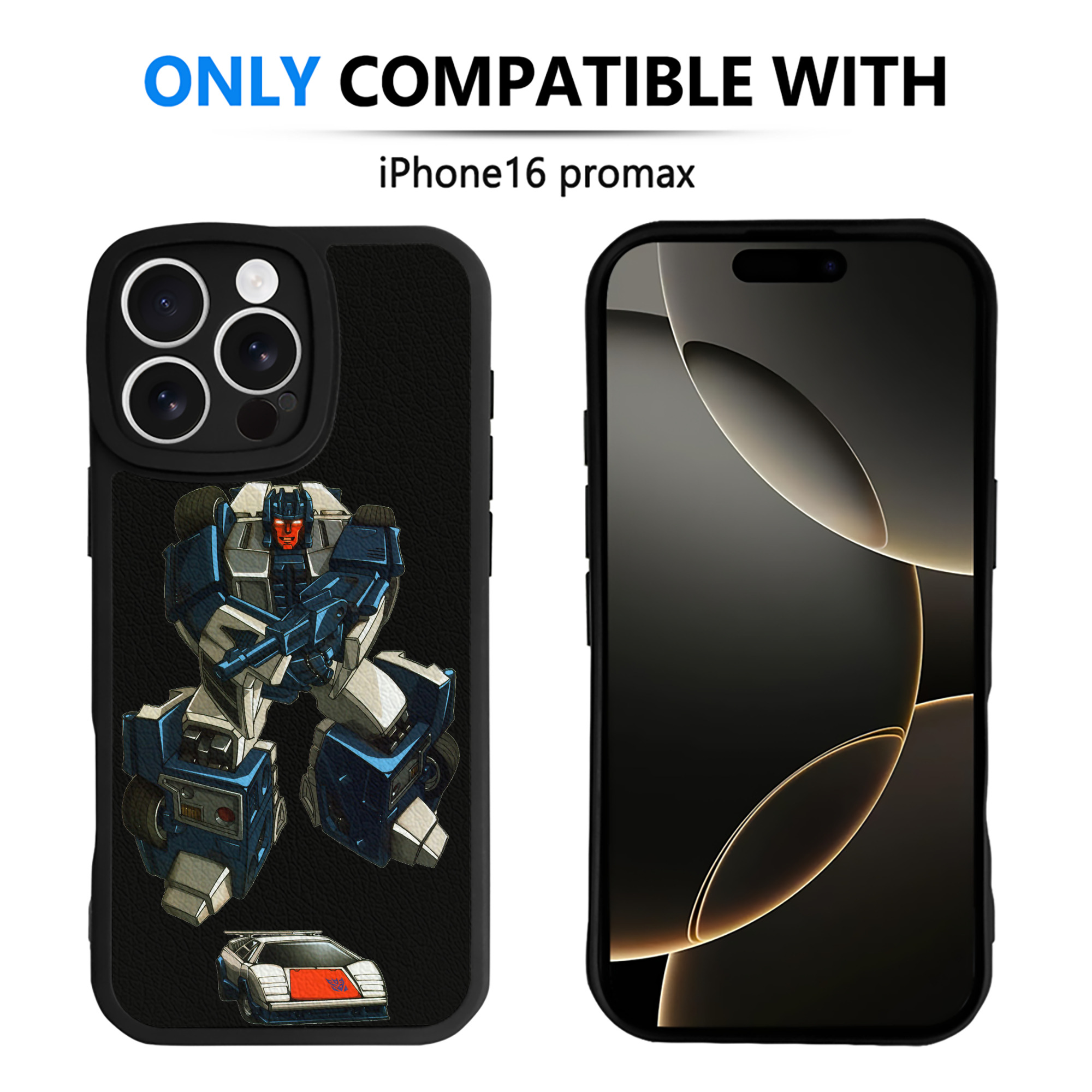 （画像用）  【iPhone 16シリーズ対応】シリコンスマホケース（レザー調） 材質：シリコン